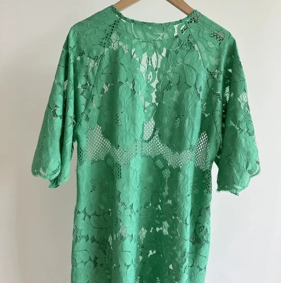 Mr. Larkin Lola Dress In Green - Picture 8 of 12